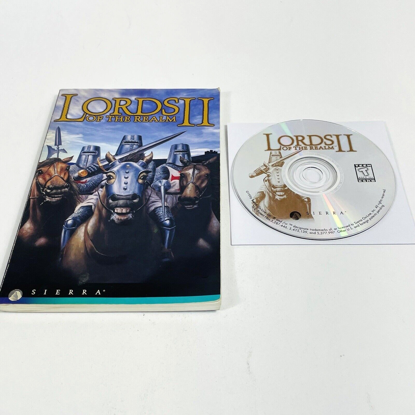 Lords Of The Realm 2 PC CD-ROM Video Game by Sierra 1996
