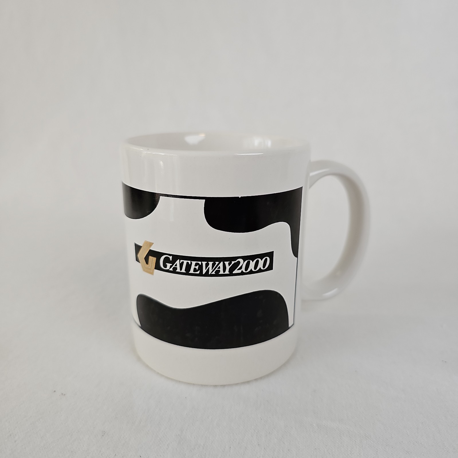 Vintage Gateway 2000 Coffee Mug 12 Oz 90s Tech Computer PC