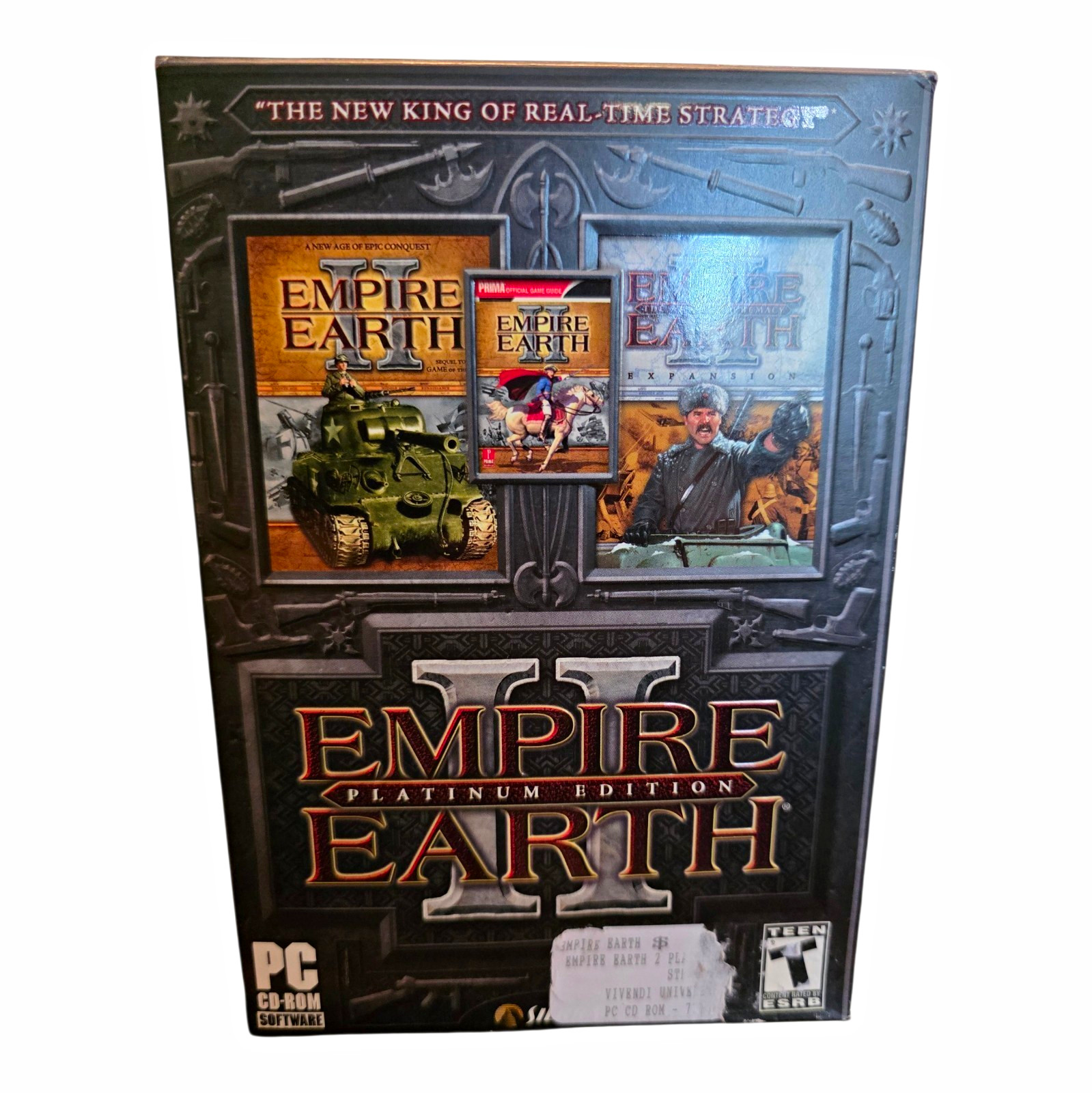Sierra Empire Earth II Platinum Edition PC Strategy Game T-Teen Real-Time