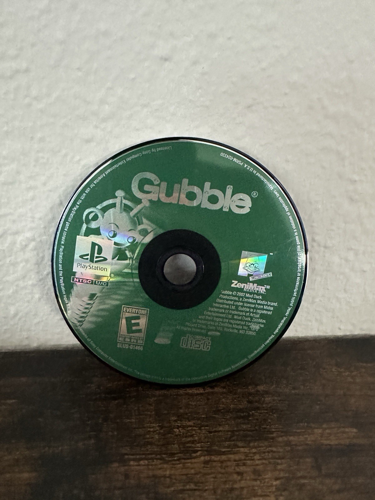 Gubble (Sony PlayStation 1, PS1, 2002) - Disc Only