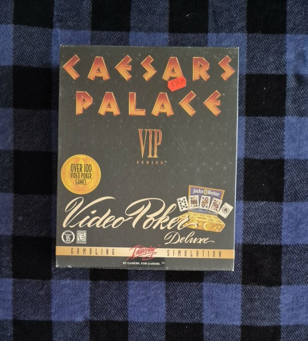 Caesars Palace VIP Video Poker Deluxe - Big Box PC Game - Interplay