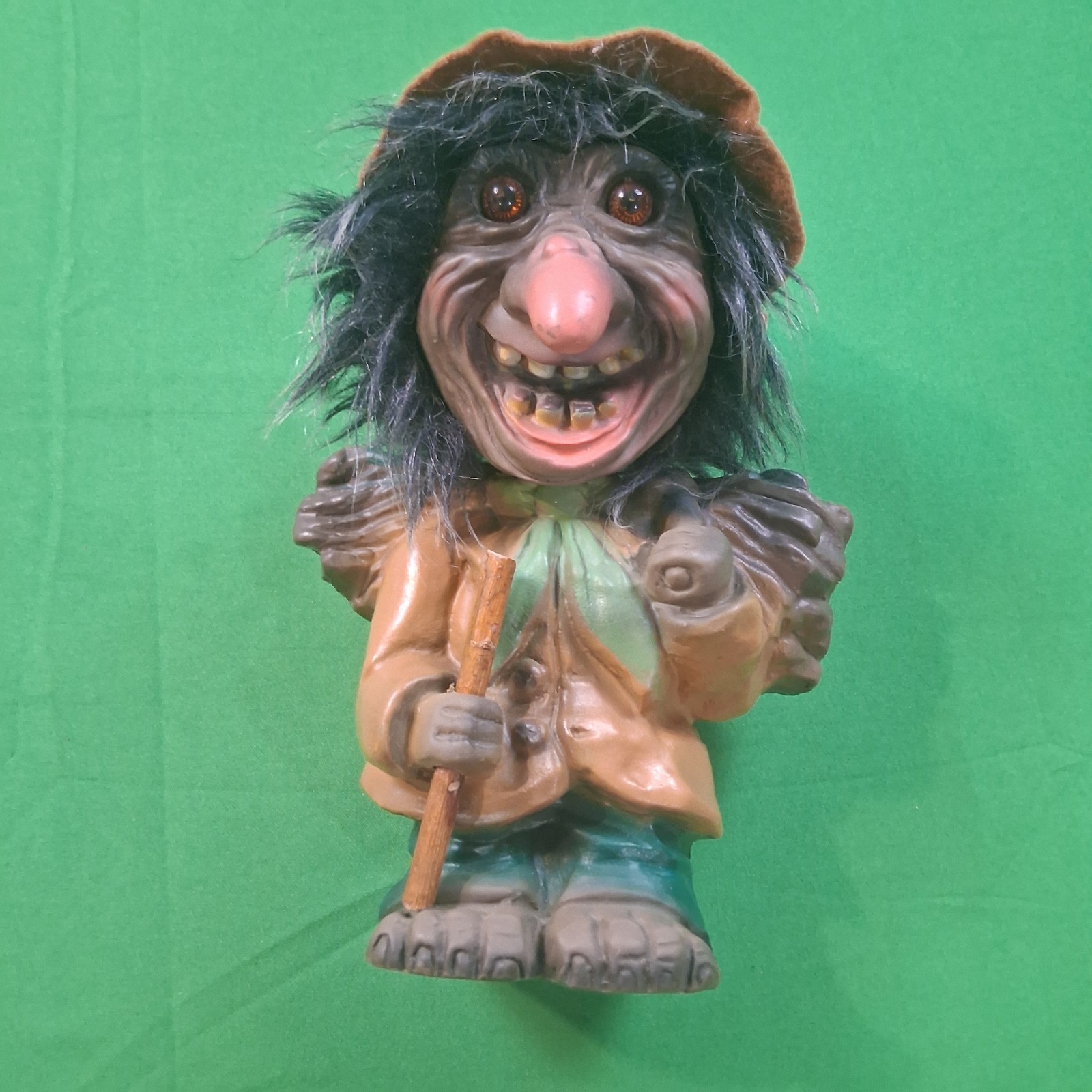 Vintage 1960's HEICO West Germany Nodder / Bobblehead Voodoo Joe  Troll (7”)