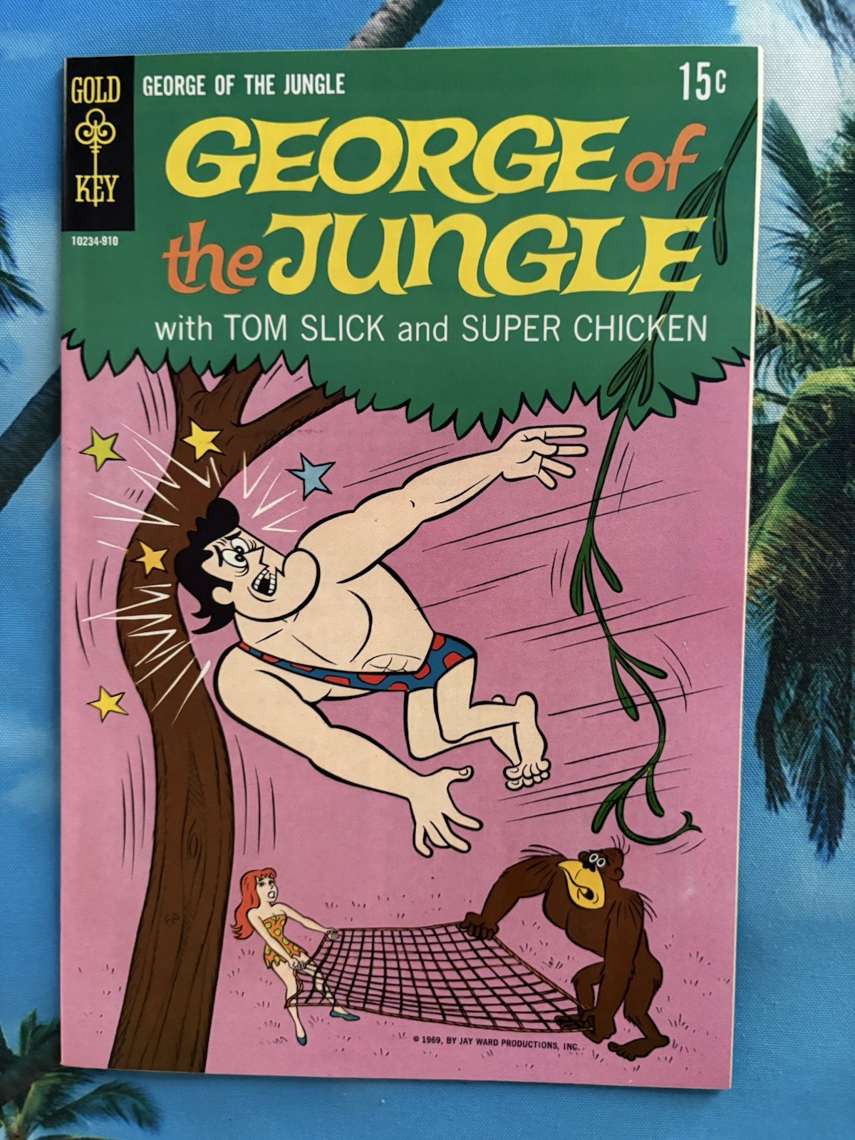 GEORGE OF THE JUNGLE #2 - (VF+) - GOLD KEY COMICS -  1969