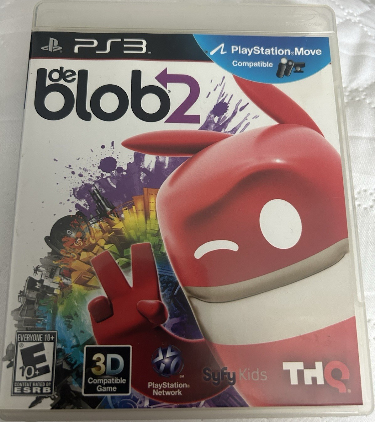 Create your OWN fun world  lTHQ Blob 2 PS3 3D Move Compatible NTSC-U/C 2011 E10+