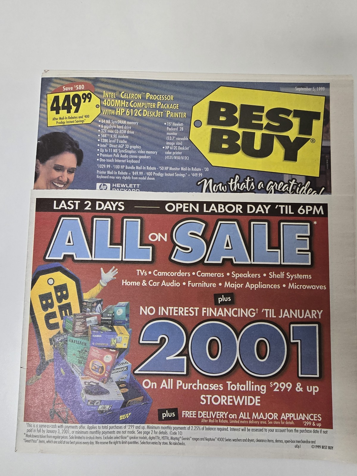 Best Buy Sept 5 1999 Dreamcast Final Fantasy VIII 9/9 Prelaunch Circular