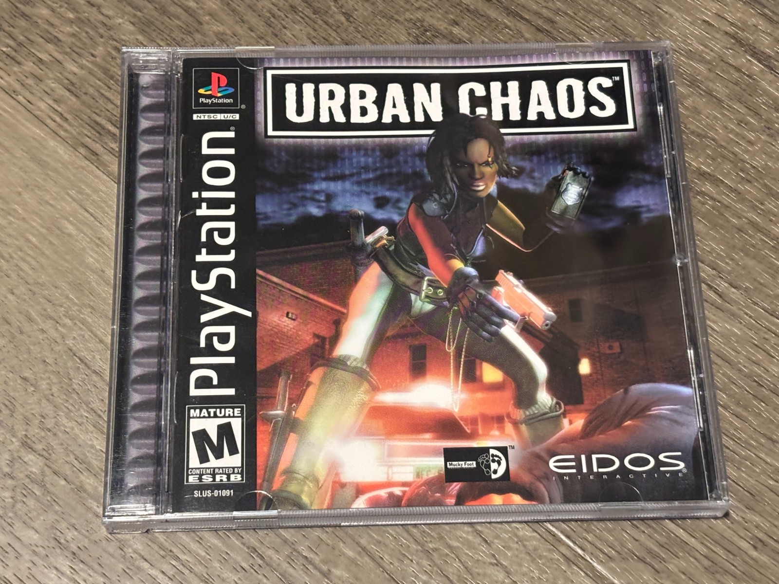 Urban Chaos Playstation 1 PS1 Complete CIB Authentic Very Good Shape