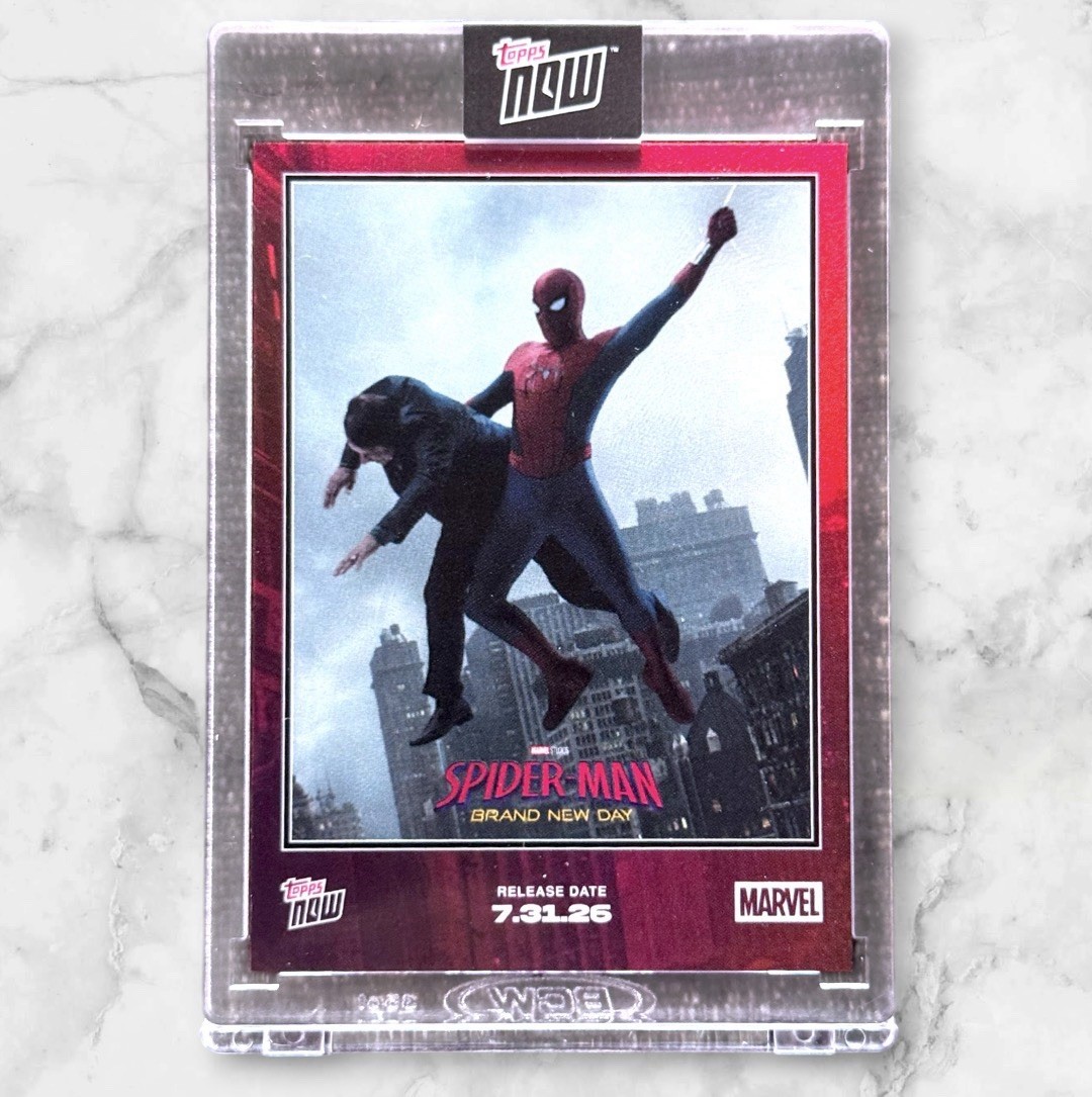 LUCKY HIT Topps NOW 2026 Marvel Spider-Man Brand New Day Non-Sport Card SMSP