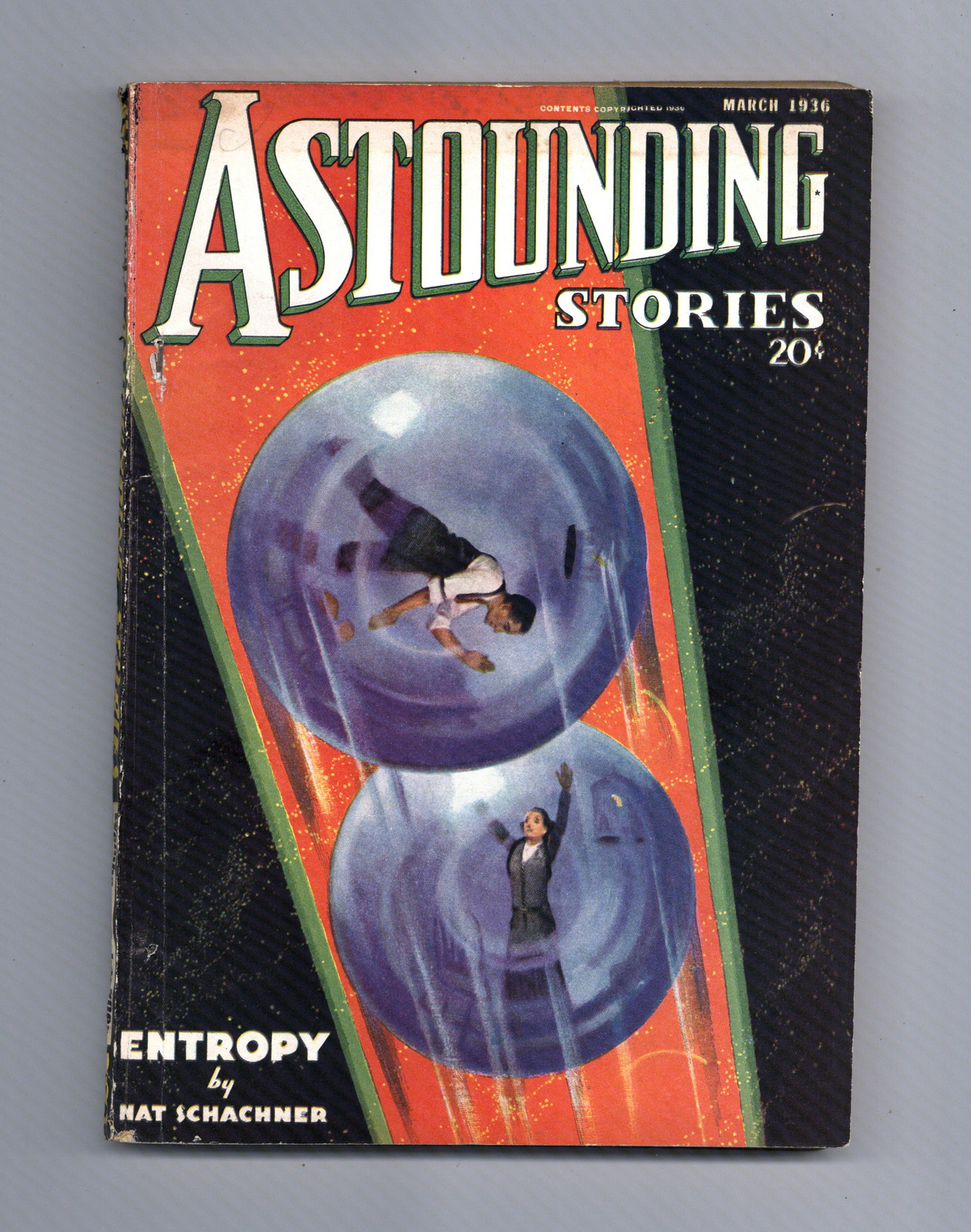 Astounding Stories Pulp Mar 1936 Vol. 17 #1 GD