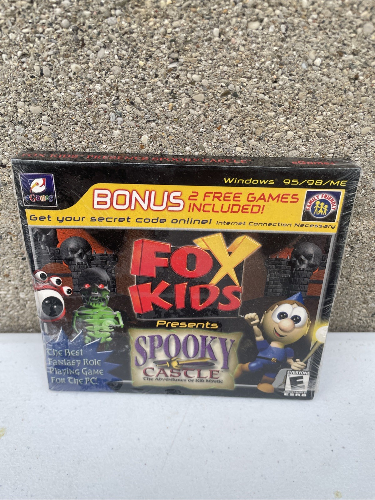 SPOOKY CASTLE The Adventures of Kid Mystic PC Fox Kids eGames NEW & SEALED