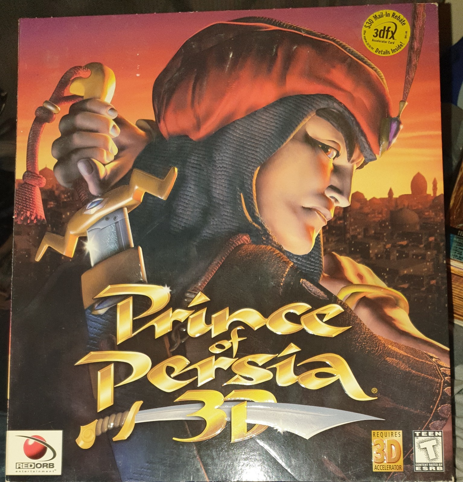 Prince of Persia 3D PC Big Box 1999 - New And Sealed - Free Australian Postage