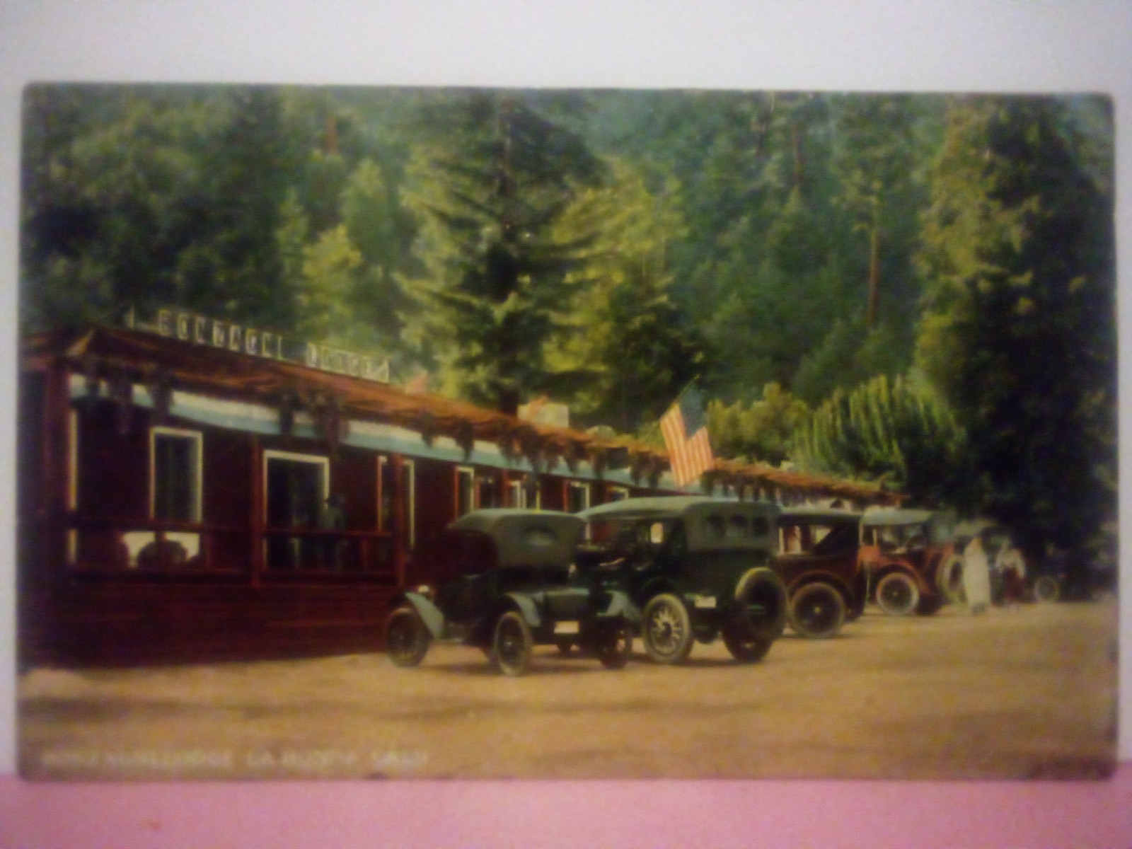 La Honda California Bonzagni Lodge motel San Mateo county DB