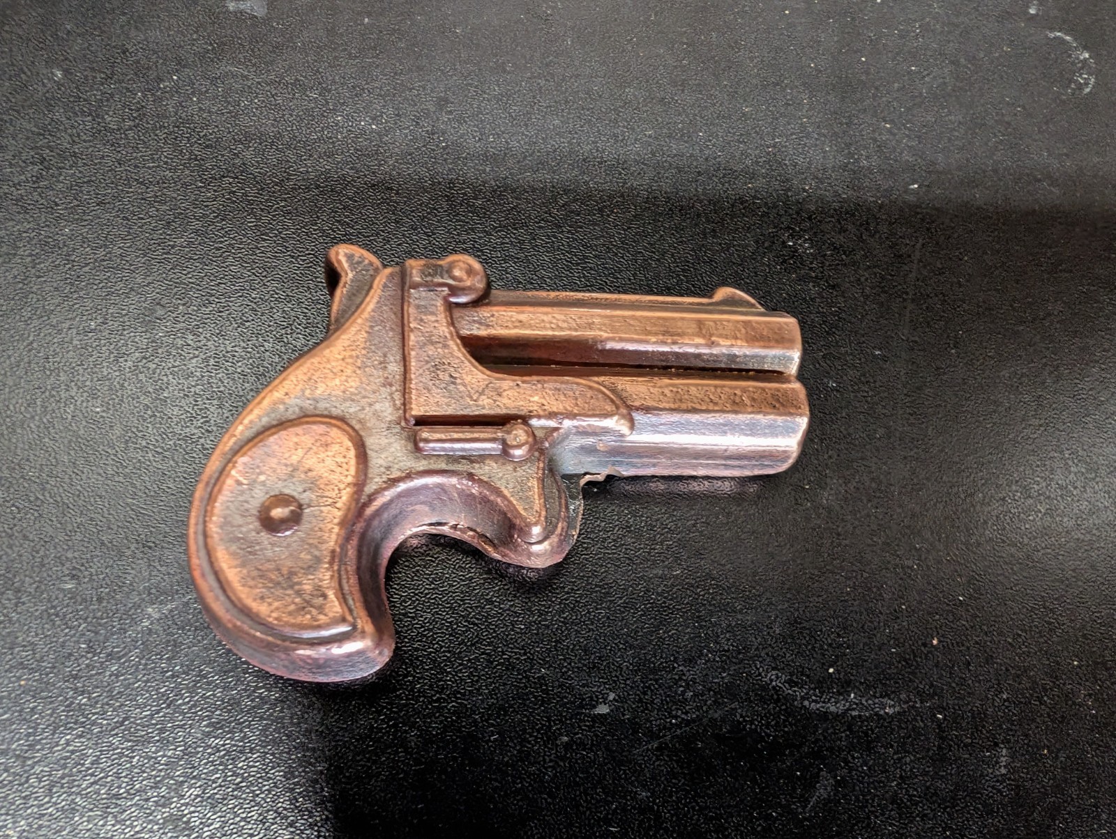 Vintage Style cast Copper Revolver      Paper Weight ManCave