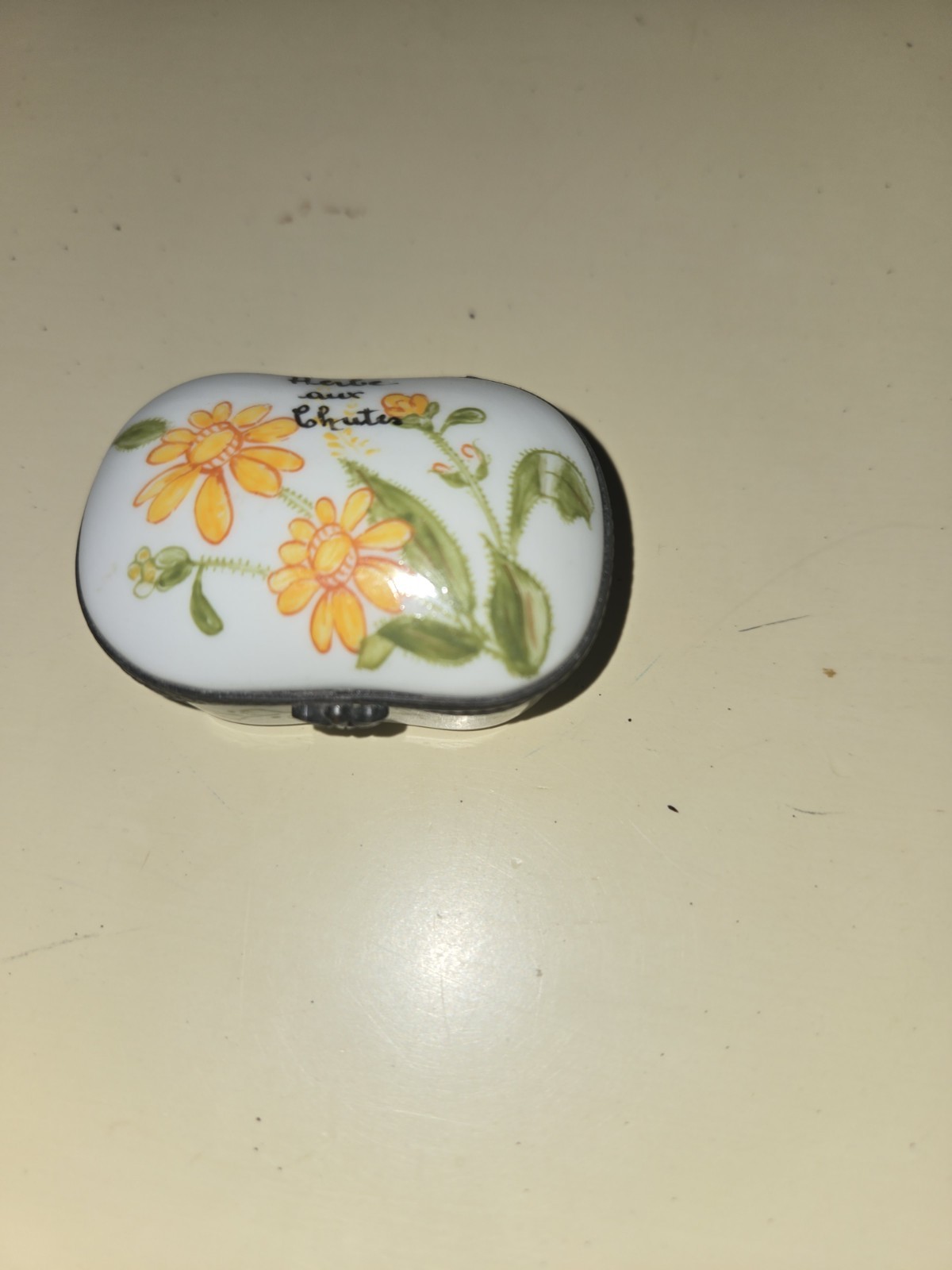 Limoges France Hand Painted Porcelain Box