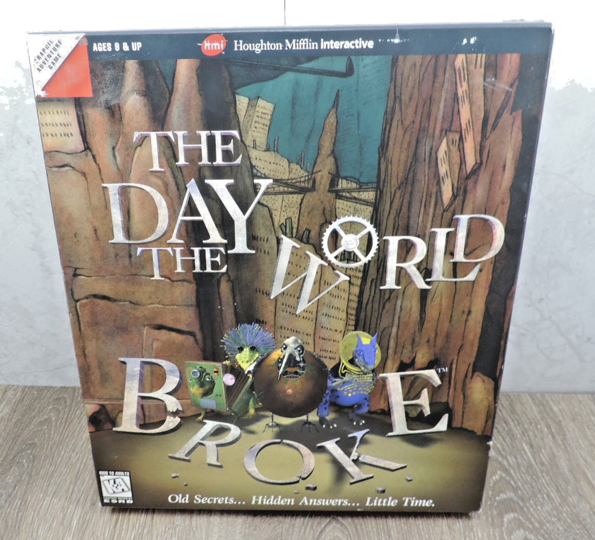 The Day the World Broke Hought Mifflin Interactive PC 1997 Sealed