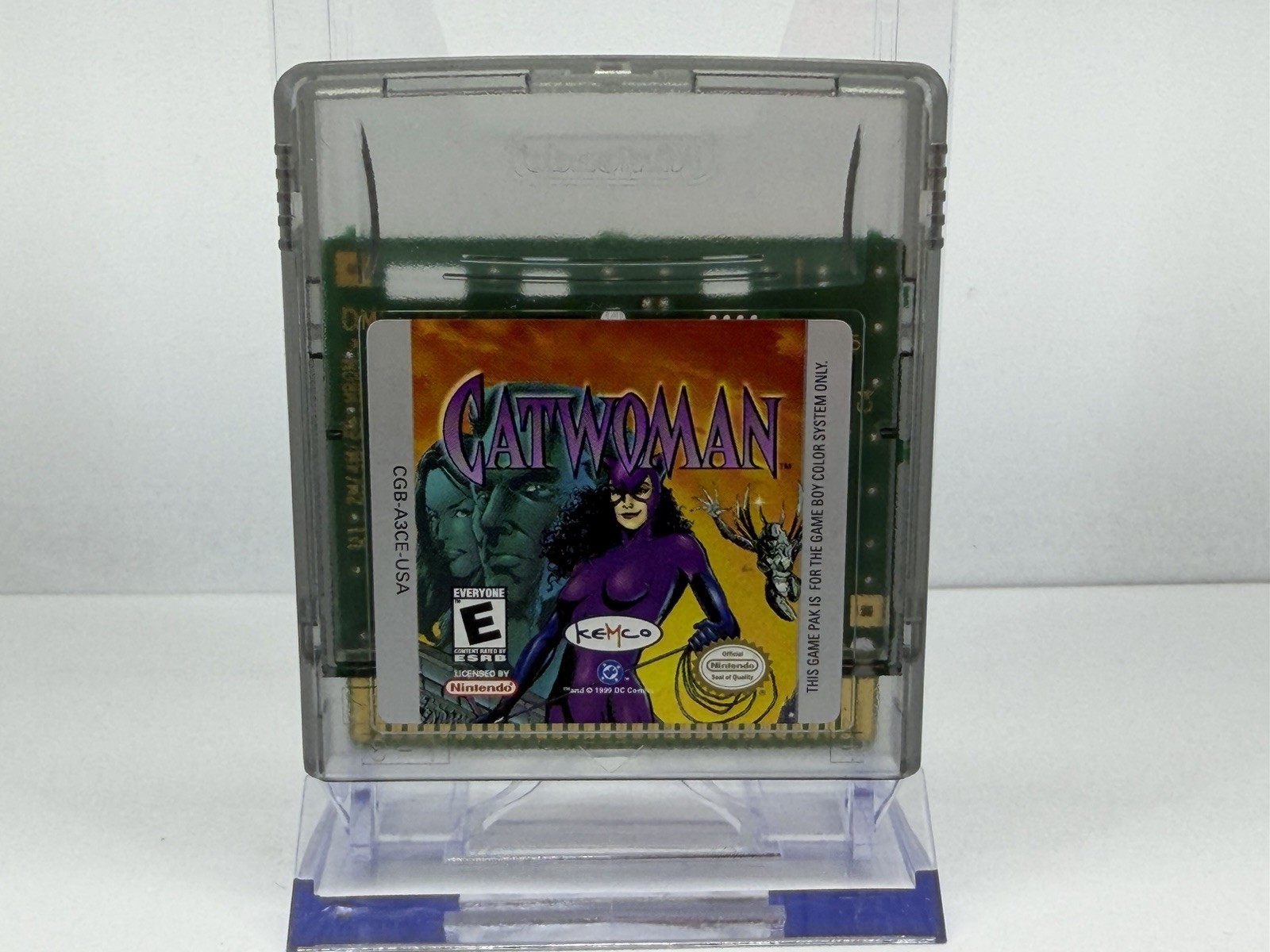 Catwoman (Nintendo GameBoy Color 1999) Authentic Tested 