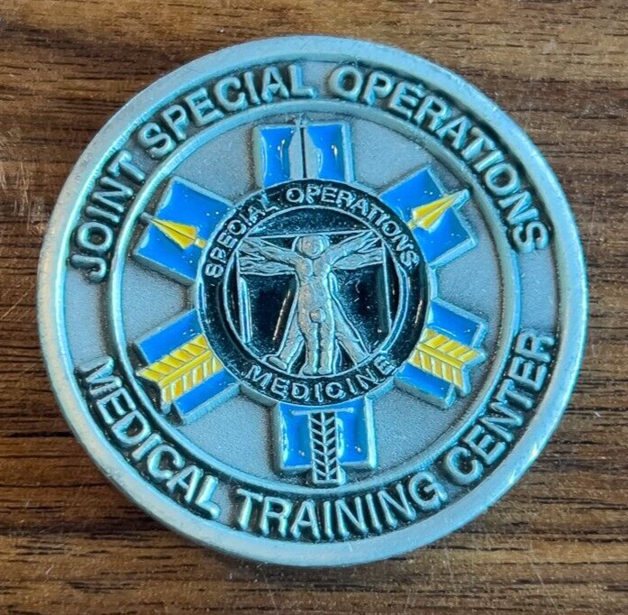 Joint Special Operations Medical training Center JFKSWCS JSOMTC Challenge Coin