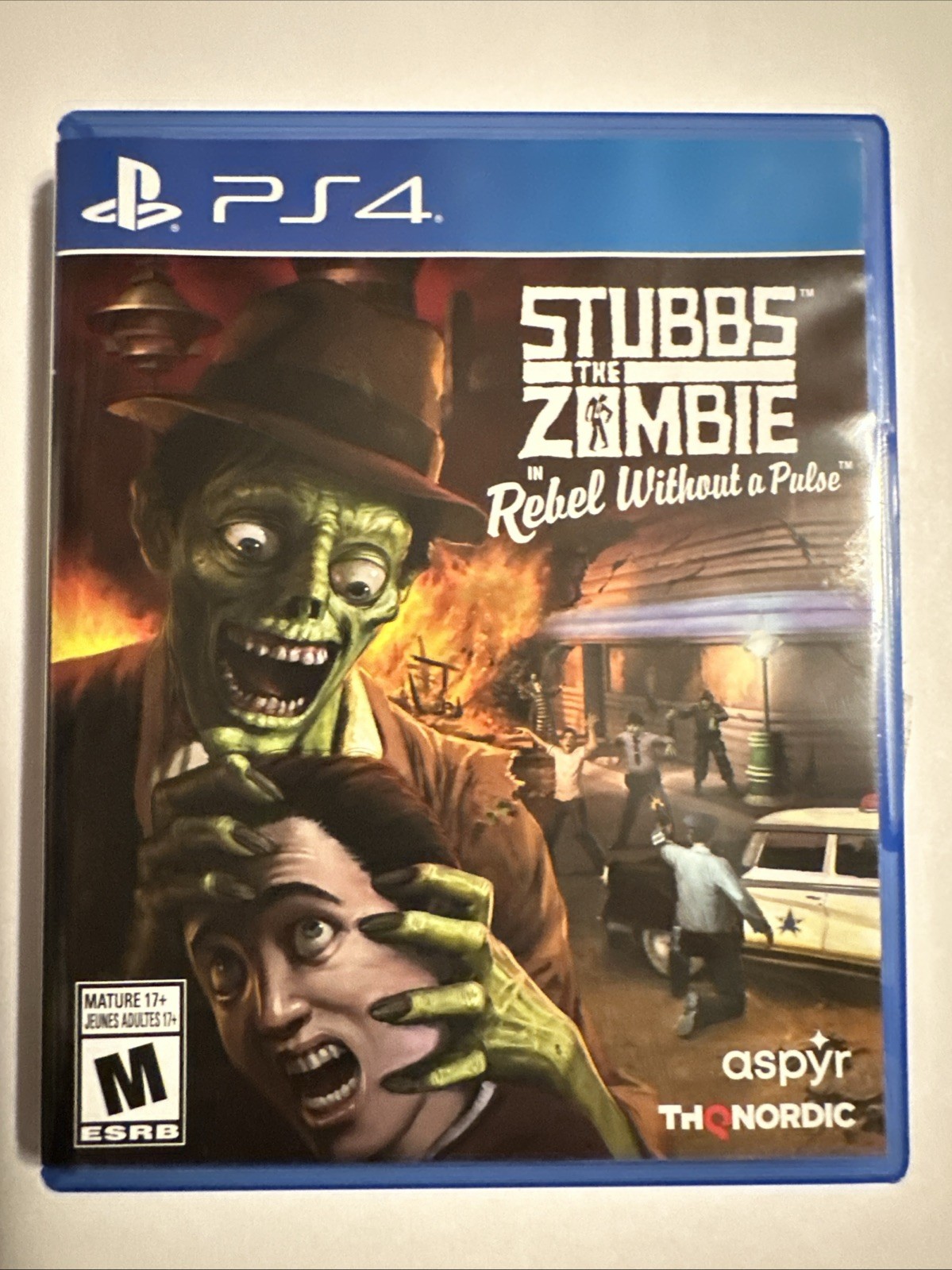 Stubbs the Zombie in Rebel Without a Pulse - PlayStation 4 PS4 SCRATCH FREE