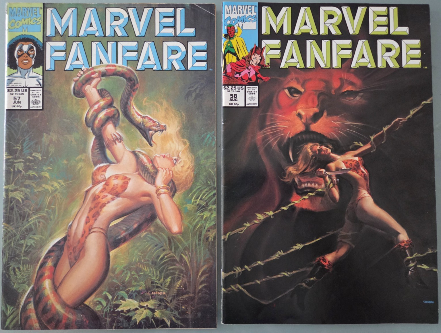 MARVEL FANFARE SET OF 40 ISSUES (1982) JOE CHIODO CHARLES VESS MICHAEL GOLDEN+