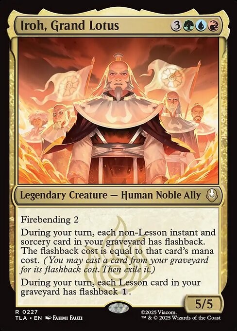 MTG | Iroh, Grand Lotus 227 | TLA | NM