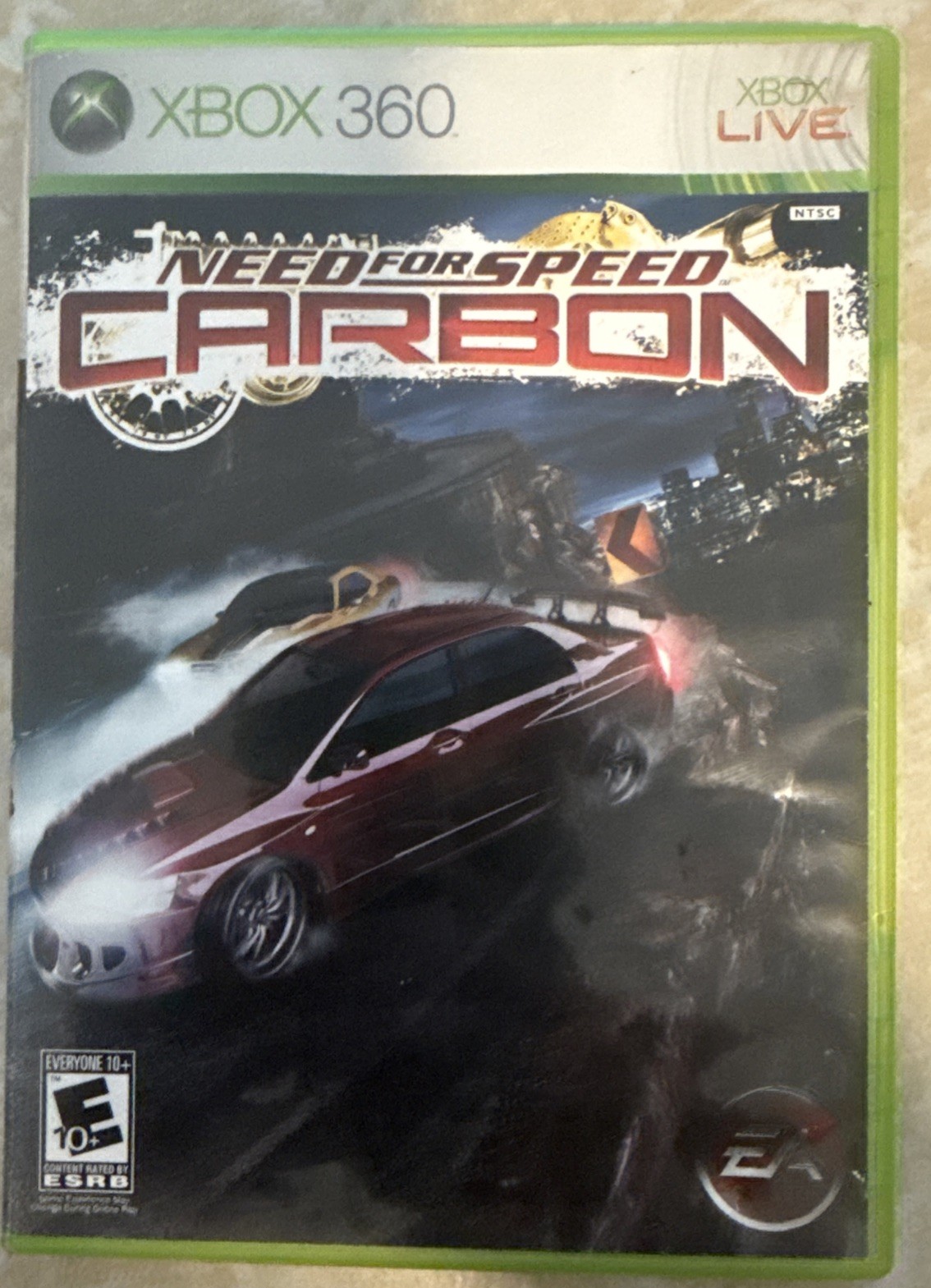 Need for Speed: Carbon (Xbox 360, 2006) /All Original / Tested / No Manual