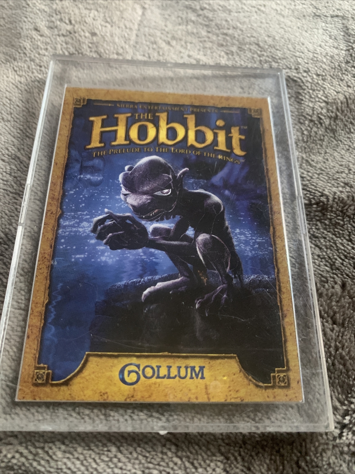 Gollum 2003 Vivendi The Hobbit Lord of the Rings Trading Card
