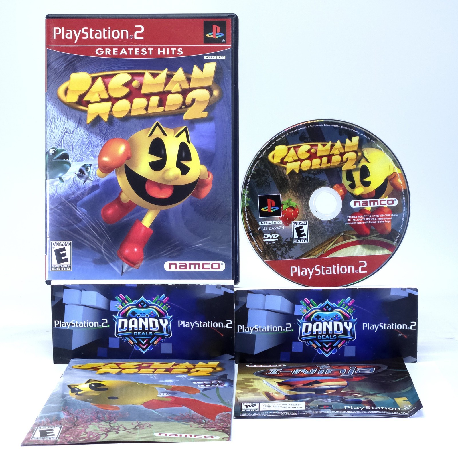 Pac-Man World 2 PS2 CIB W/ Manual - PlayStation 2