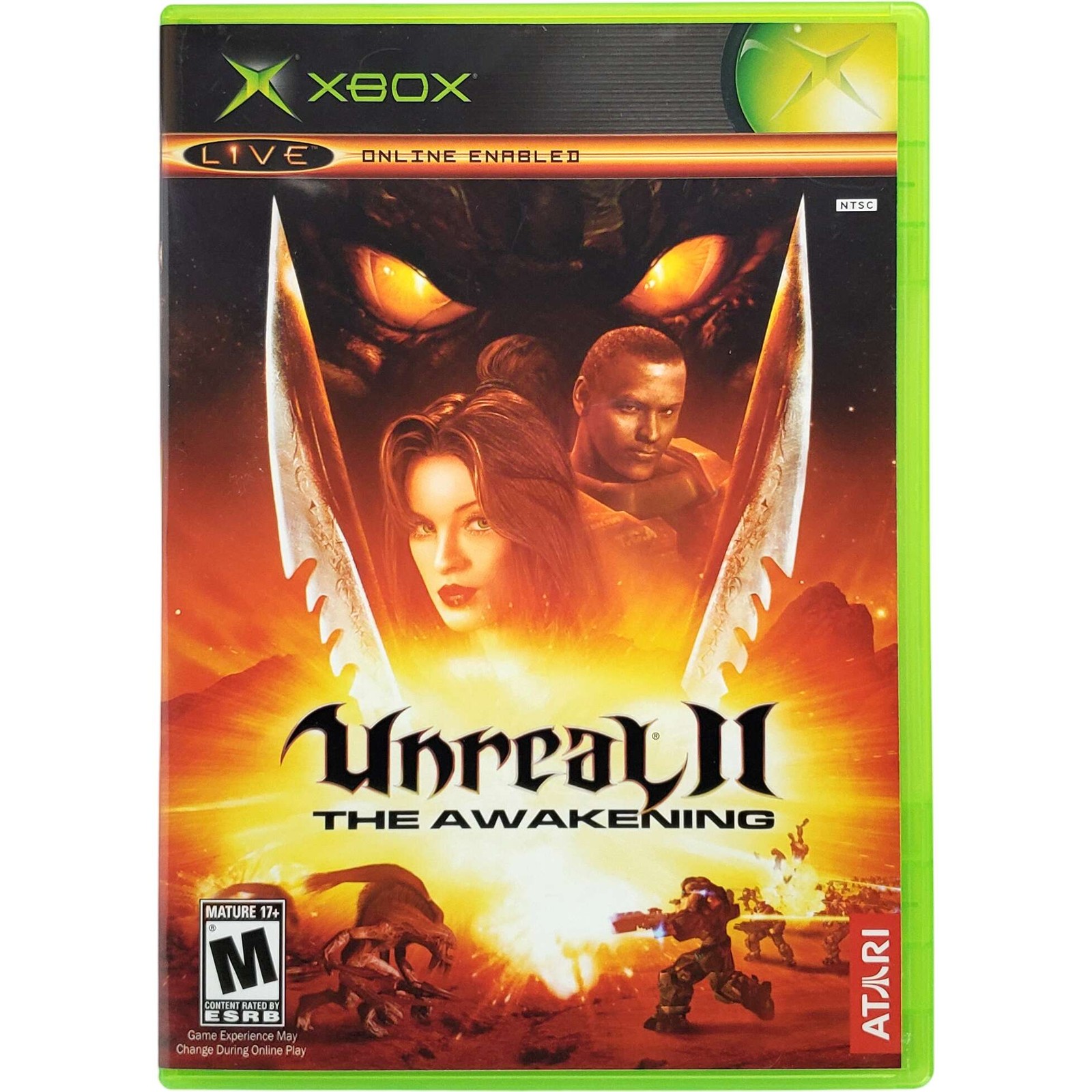 Unreal II The Awakening - Microsoft Xbox 2 Pristine Tested 1Y Guarantee