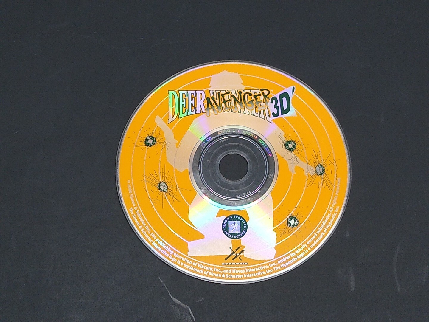 Deer Avenger 3D (PC, CD-Rom, 2000) Disc Only Resurfaced clean disc