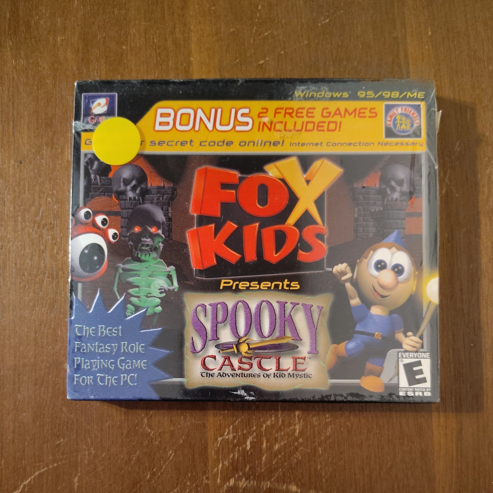 Fox Kids Presents SPOOKY CASTLE The Adventures of Kid Mystic PC NEW & SEALED