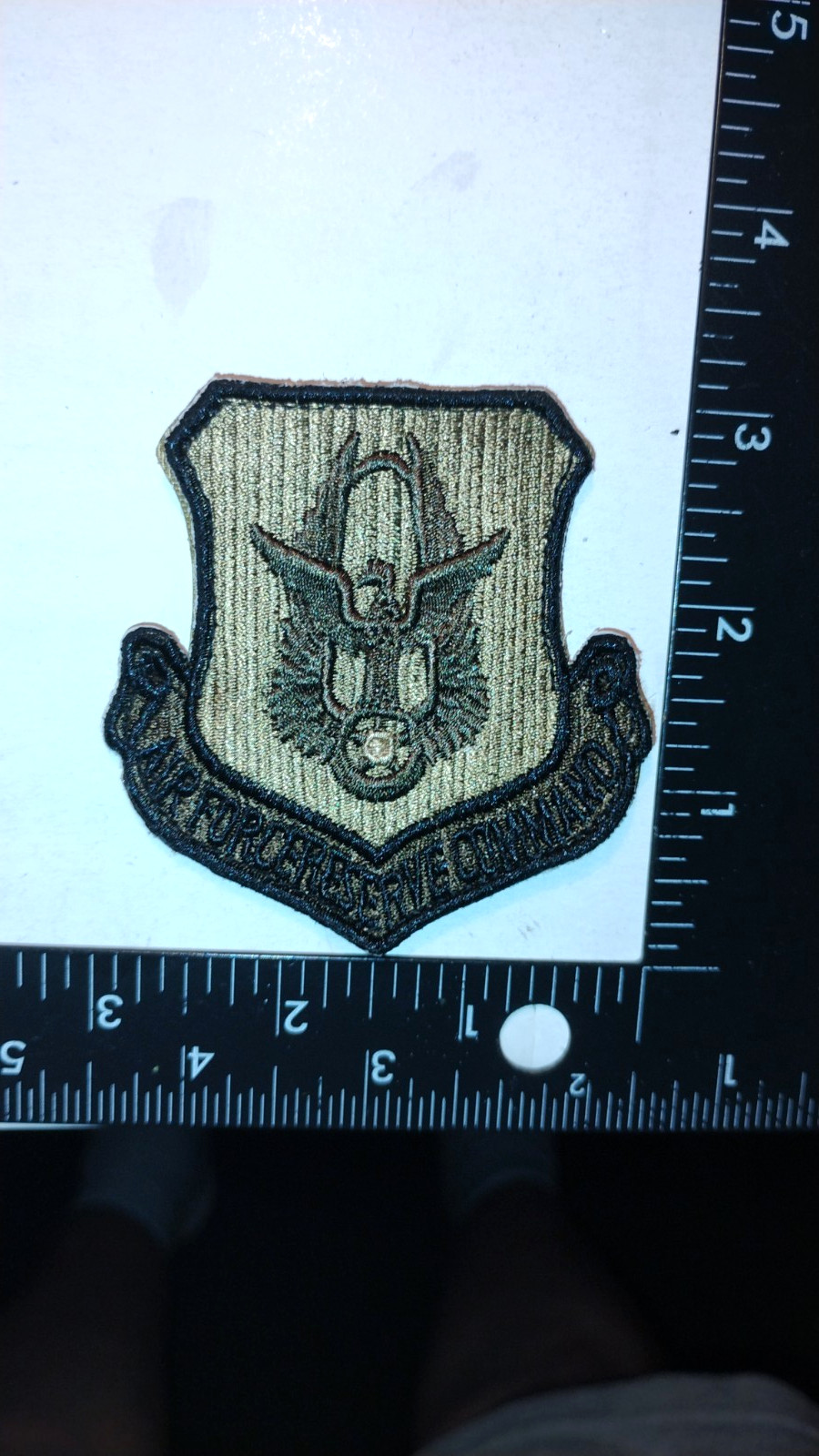AF RESERVE COMMAND--HOOK BACK