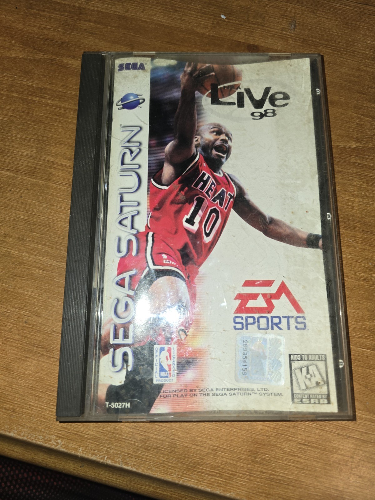 NBA Live 98 (Sega Saturn, 1998)