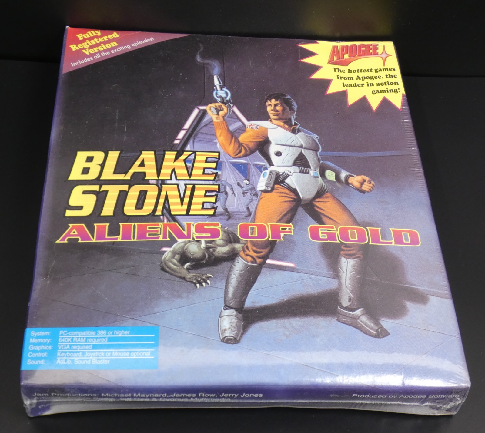 BLAKE STONE Aliens of Gold PC Game FULL VERSION BOX BOXED New / Sealed