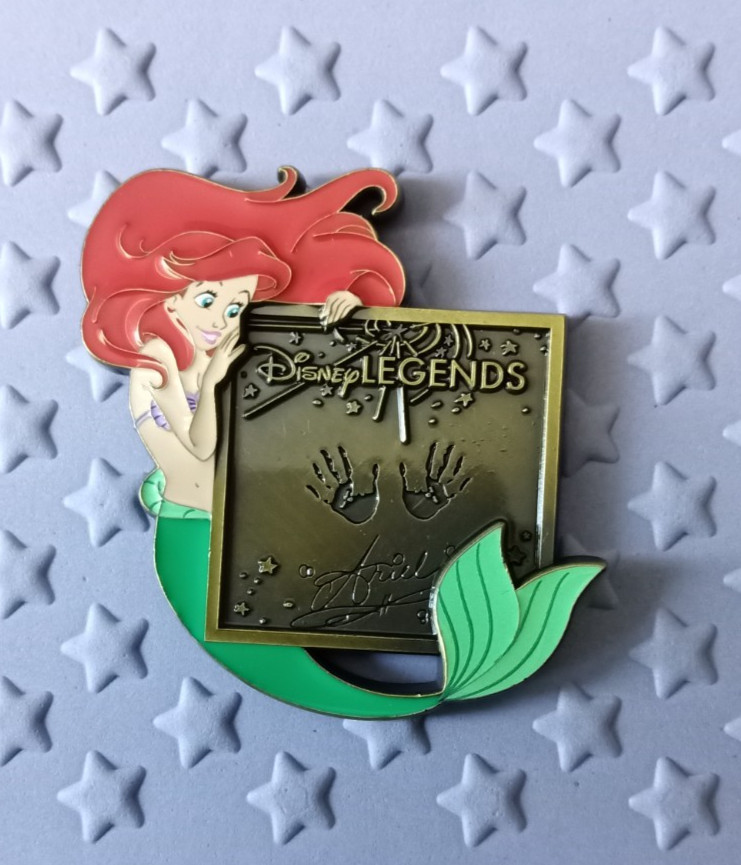 DEC Disney Legends Character Plaques Mystery Pin Princess Series 1 Ariel TWDC