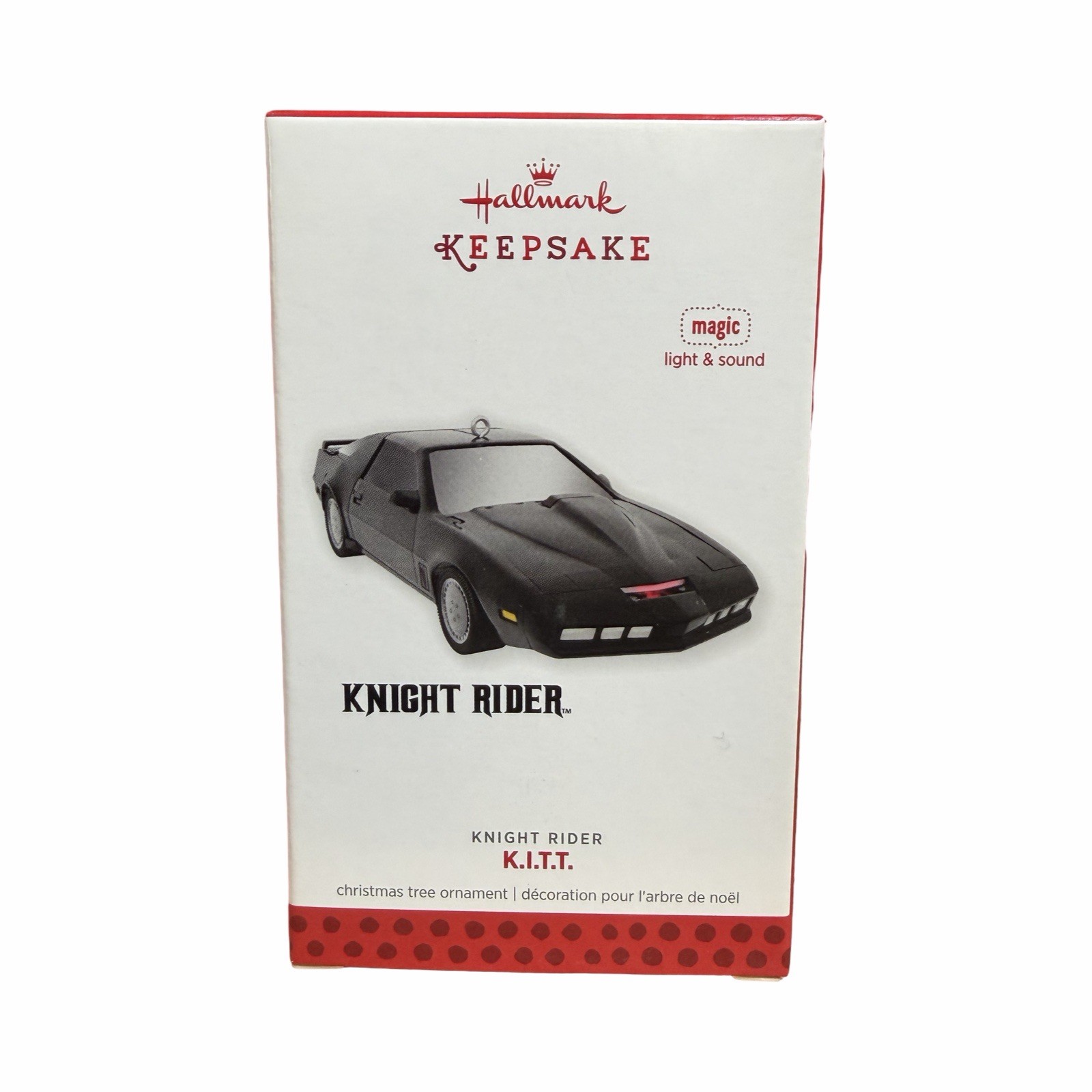 2013 Hallmark Knight Rider K.I.T.T. Ornament - Knight Industries Two Thousand