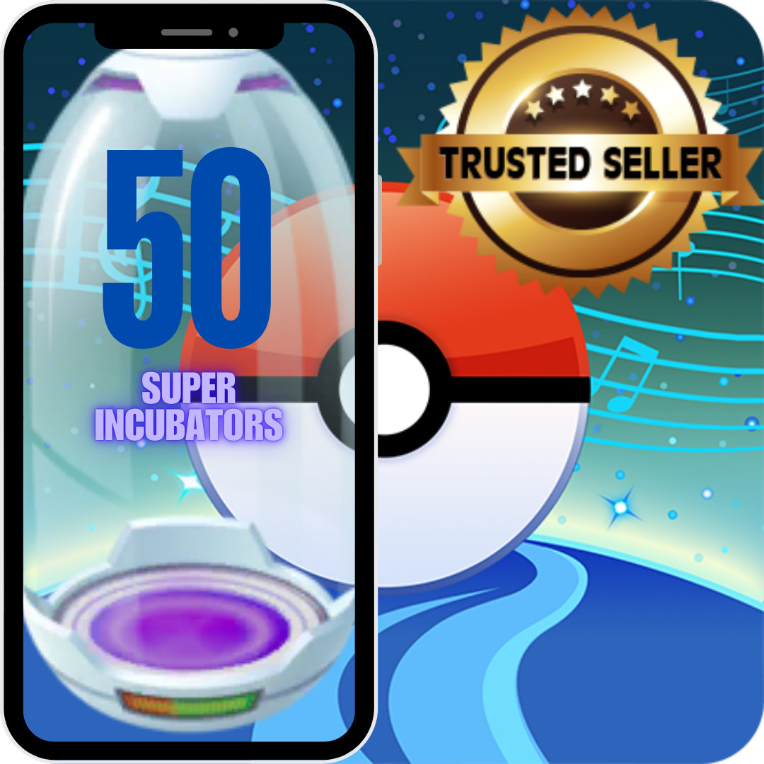POGO 50 Super Incubators Reward (See Description)