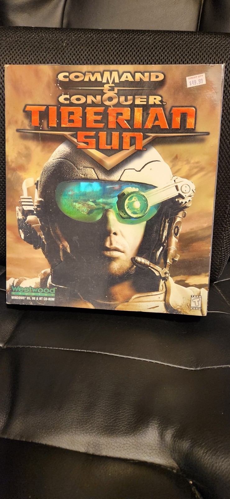 Command & Conquer Tiberian Sun PC 1999 Big Box CIB 2 Disc Manual Westwood