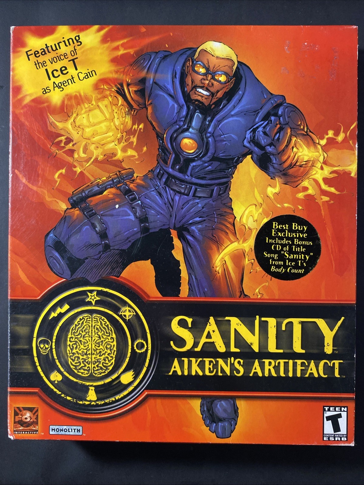 PC Big Box Sanity 'Aiken's Artifact'(Win95/98/ME/2000) New CIB Opened