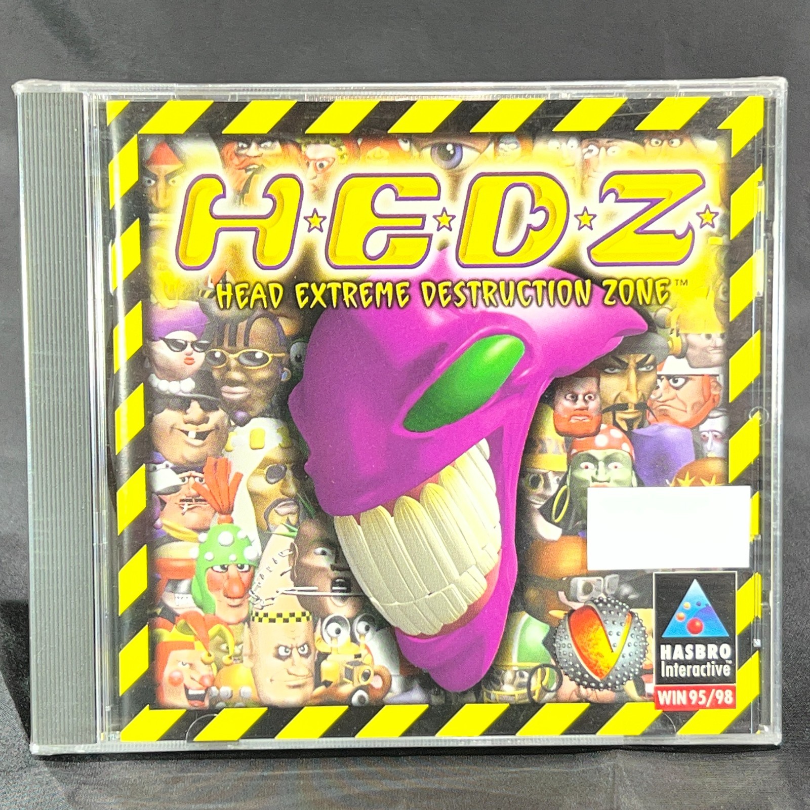 H.E.D.Z. Vintage 1998 Sealed Hasbro PC Game WIN 95 / 98 Cd-Rom