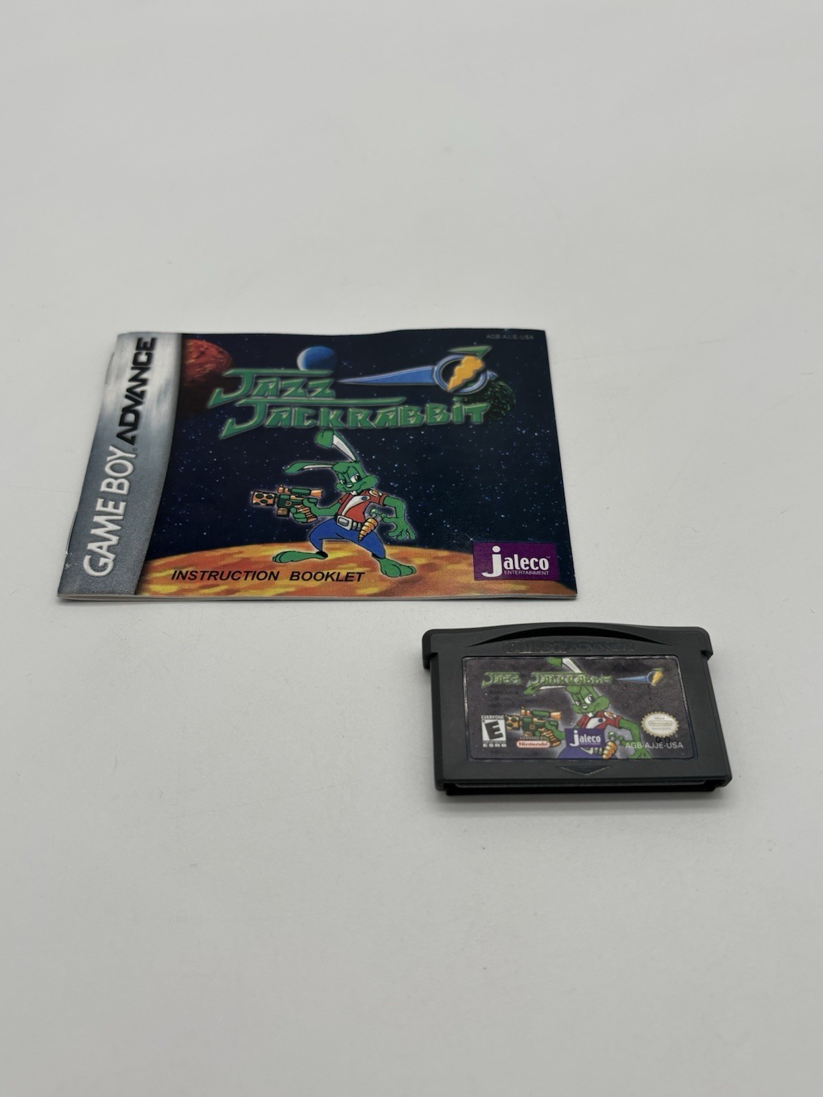 Jazz Jackrabbit Plus Manual. Nintendo Game Boy Advance GBA Tested Authentic
