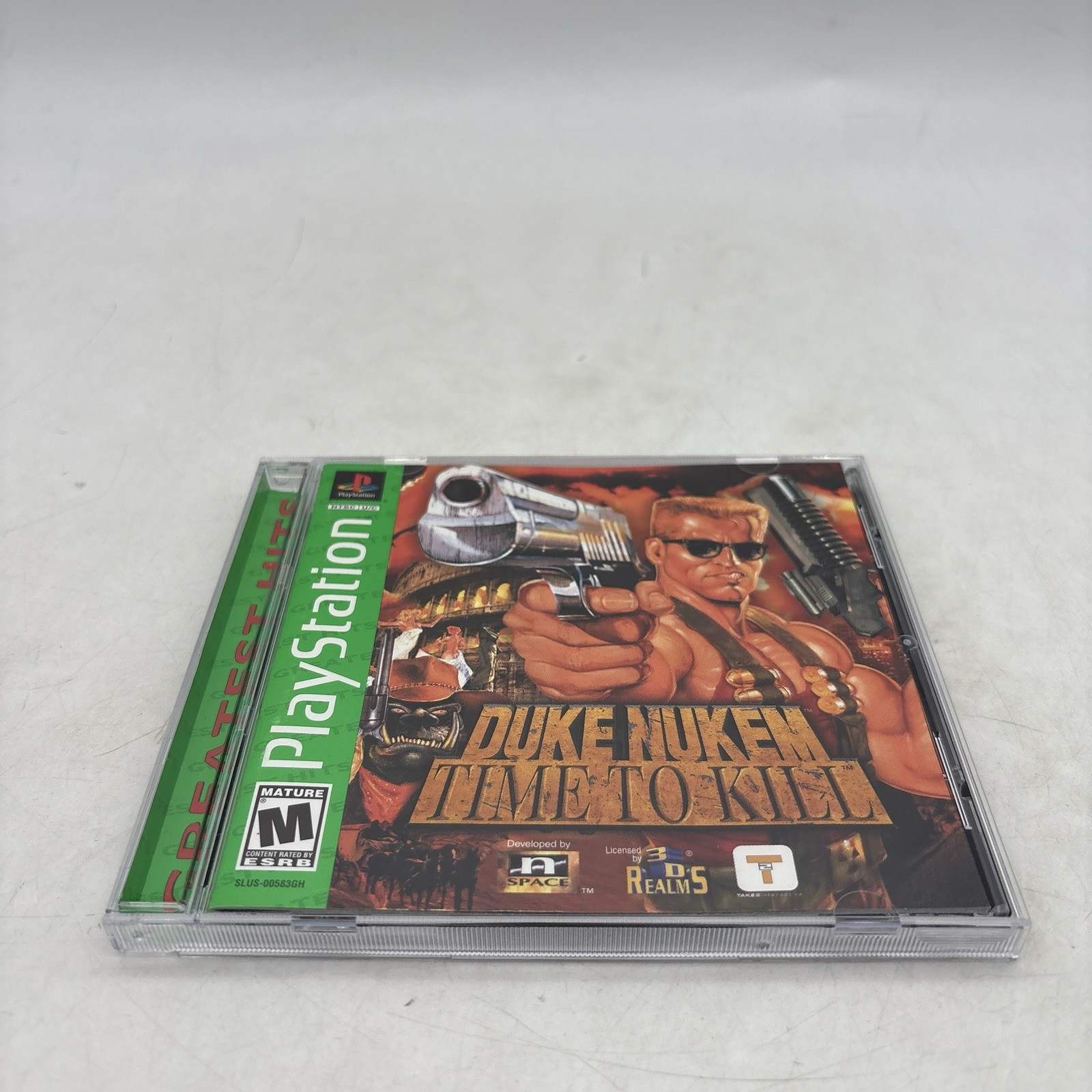 Duke Nukem Time to Kill PlayStation 1 PS1 GH Complete w/ Manual CIB Tested