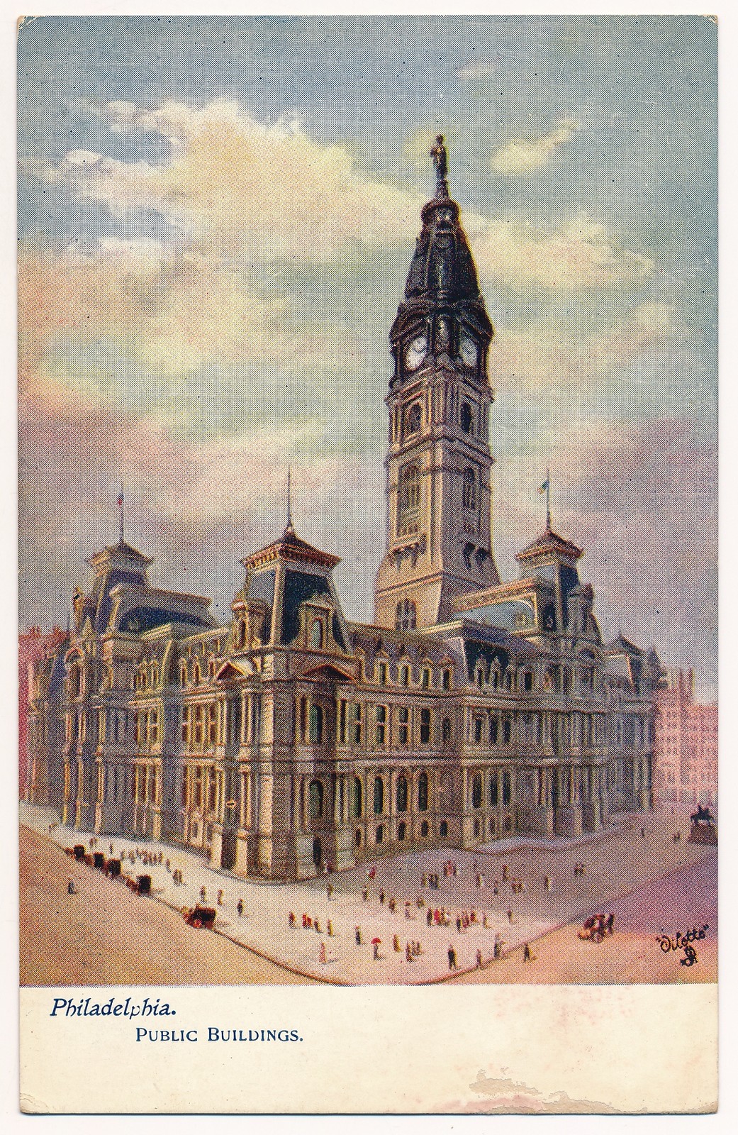 City County Buildings, Philadelphia, Pennsylvania ca.1905
