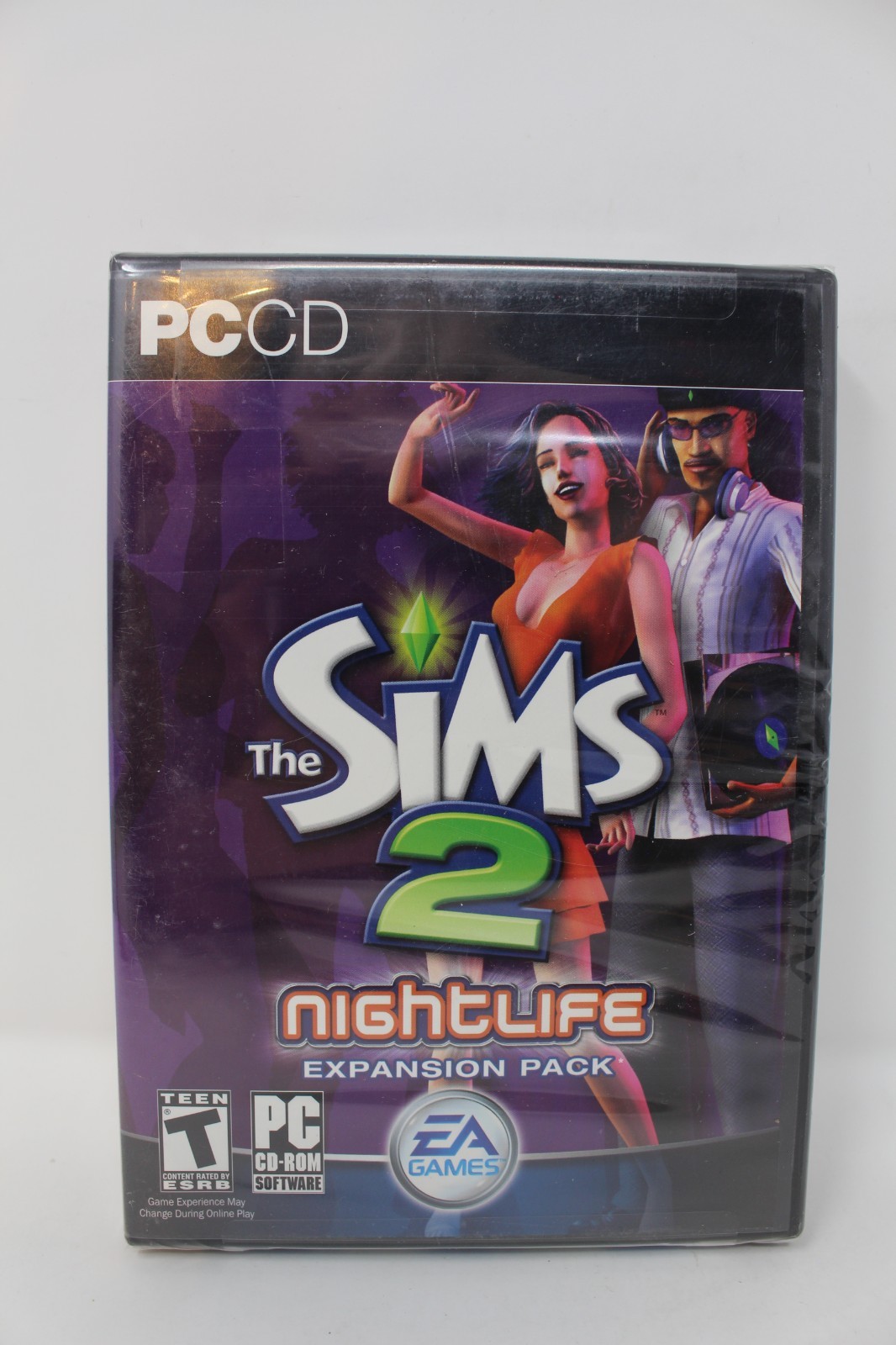 Sims 2: Nightlife Expansion Pack PC CD