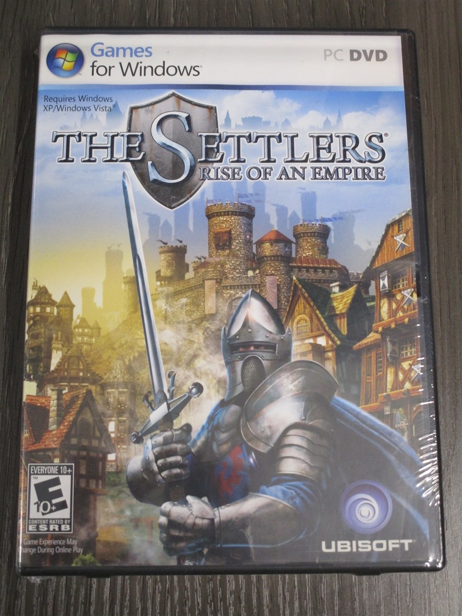 Video Game PC The Settlers Rise Of An Empire NEW SEALED Box