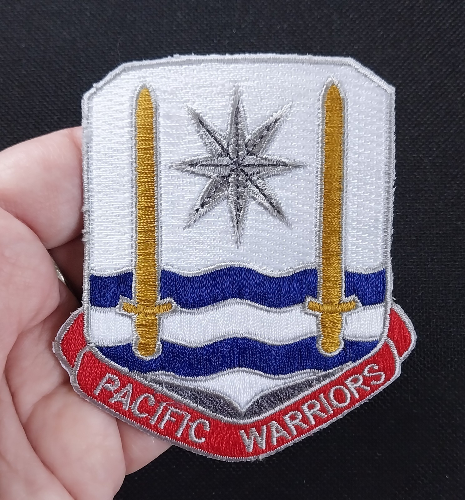 US ARMY Pacific Special Troops Battalion STB-43 PACIFIC WARRIORS Military Patch