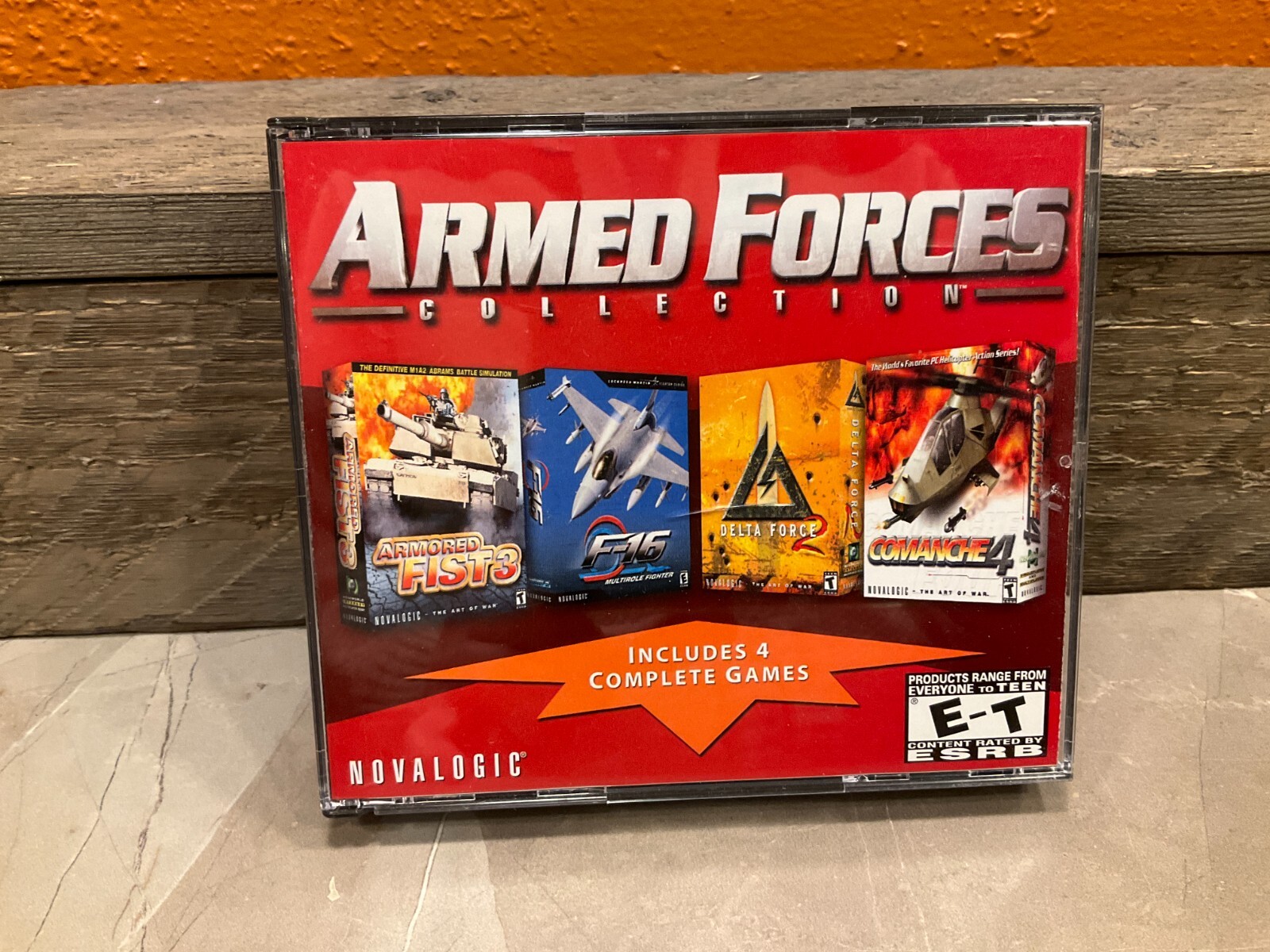 Armed Forces Collection PC COMANCHE GOLD Delta Force F16 ARMORED FIST -