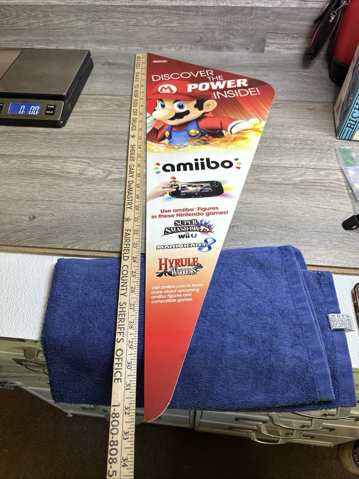 WIIU kiosk advertising display wing only