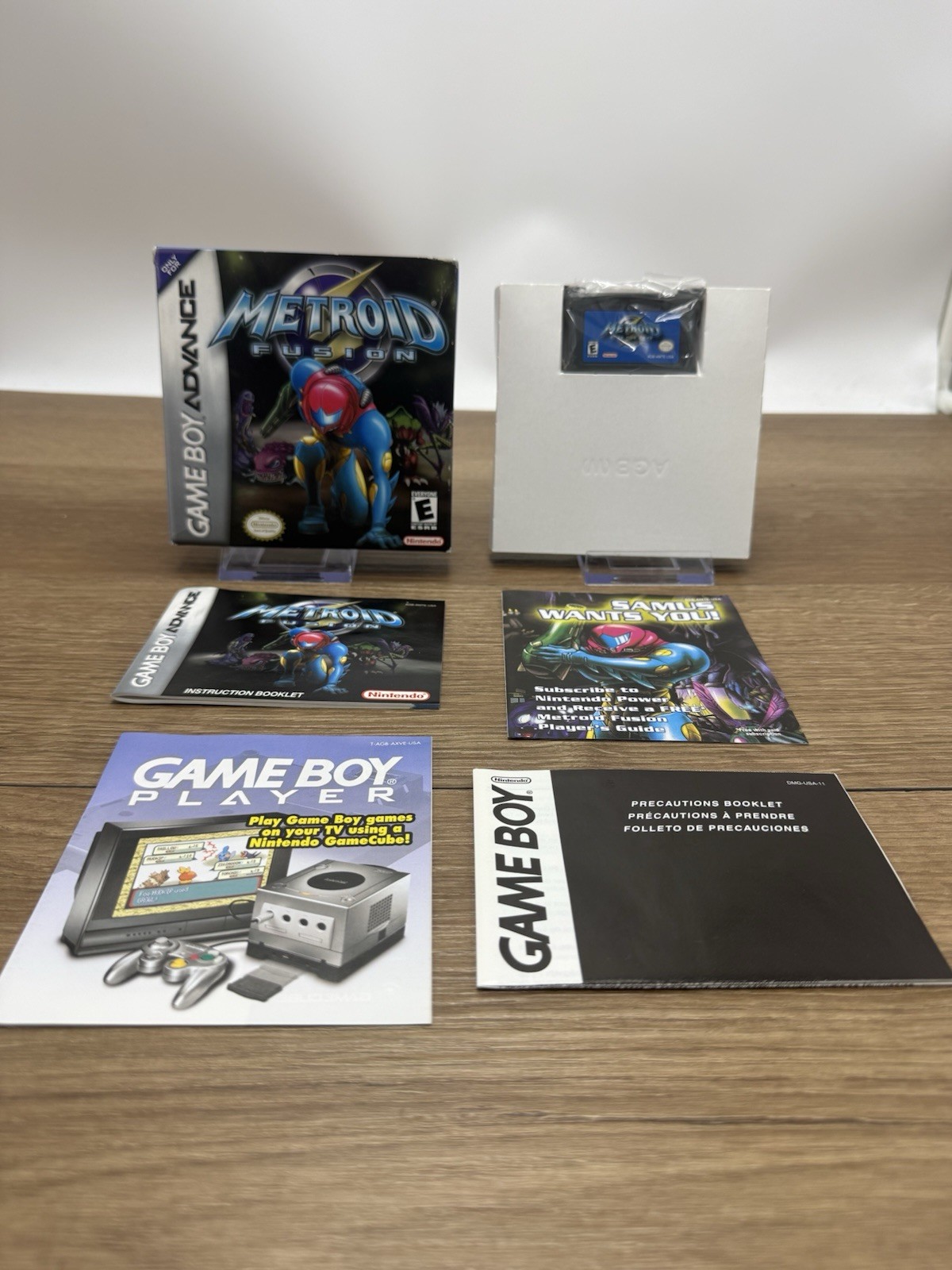 Metroid Fusion - Game Boy Advance GBA Complete In Box CIB Near Mint Authentic