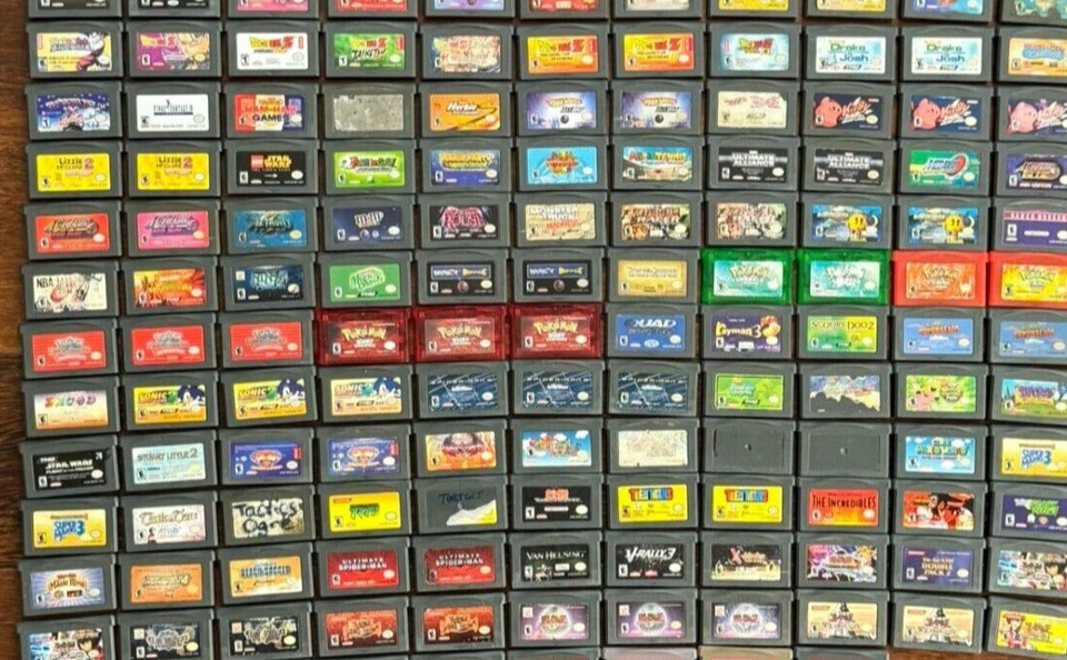 OEM Nintendo Gameboy Advance GBA Games - BUILD YOUR LOT Pick Choose Letters C-H