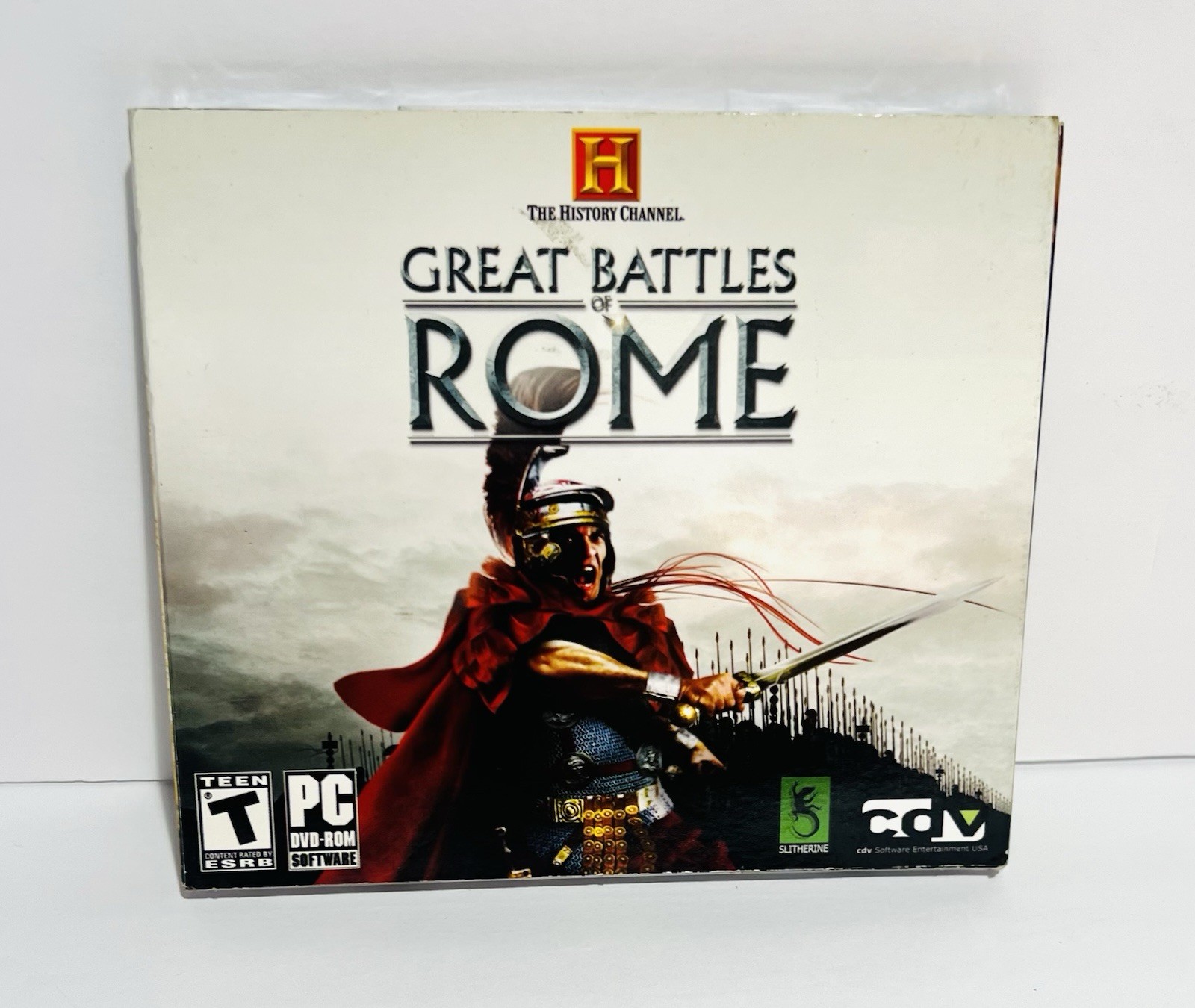 The History Channel Great Battles Of Rome PC Game 2008 Brand New Sealed