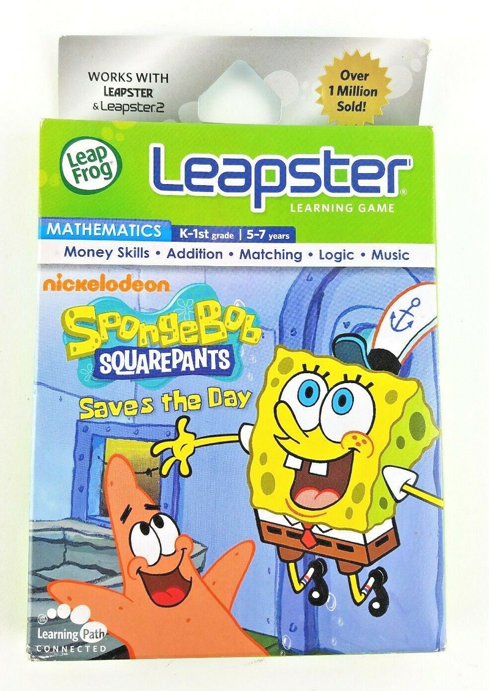 Leapster Leapfrog Spongebob Squarepants Saves the Day Mathematics Learning Game